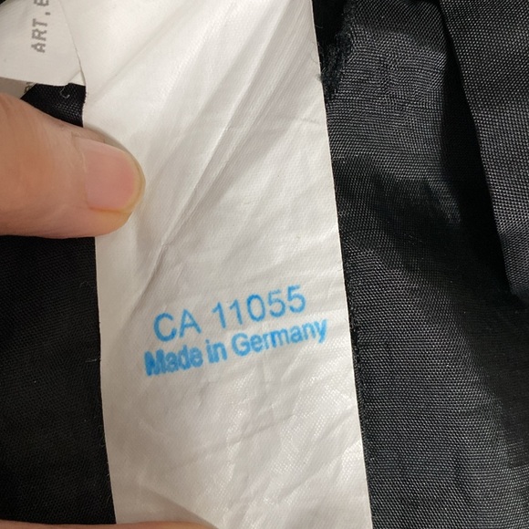 Vintage 90’s black/white Houndstooth 100% pure wool! Frey hem. Size 16 - Picture 6 of 17